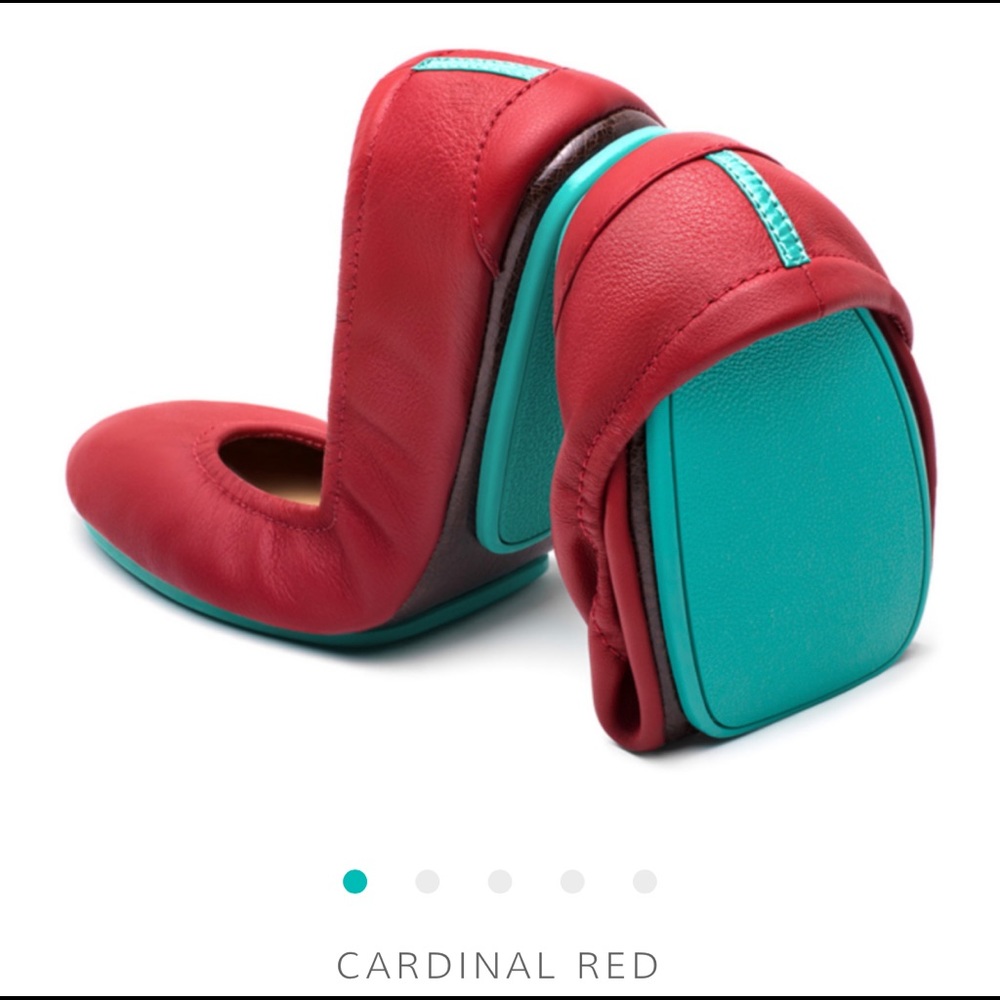 Tieks Cardinal Red 8
